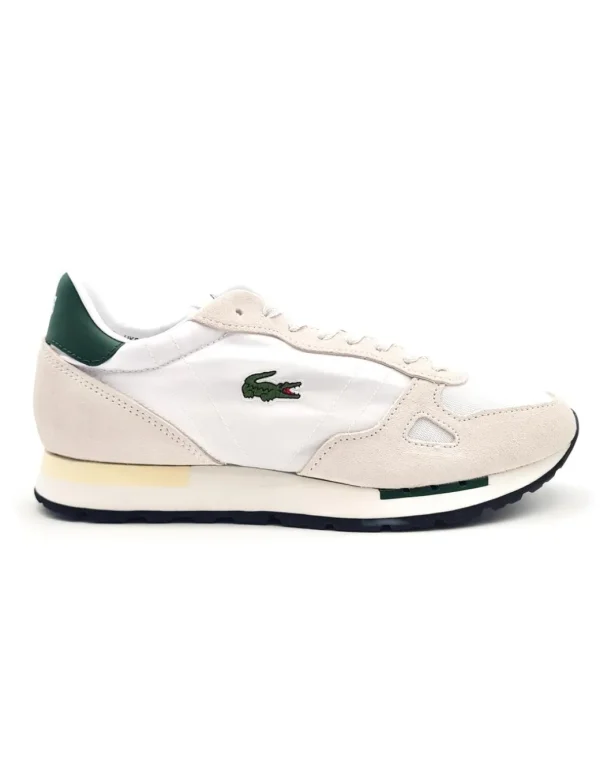 LACOSTE 47SMA0006 WHT/DK GRN