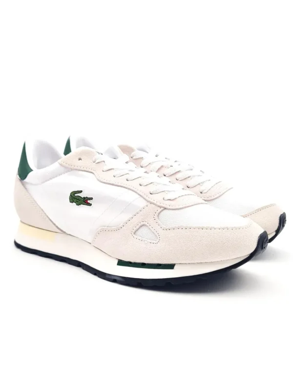 LACOSTE 47SMA0006 WHT/DK GRN