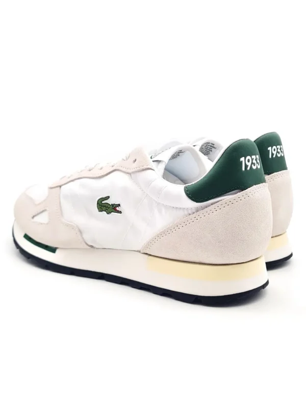 LACOSTE 47SMA0006 WHT/DK GRN