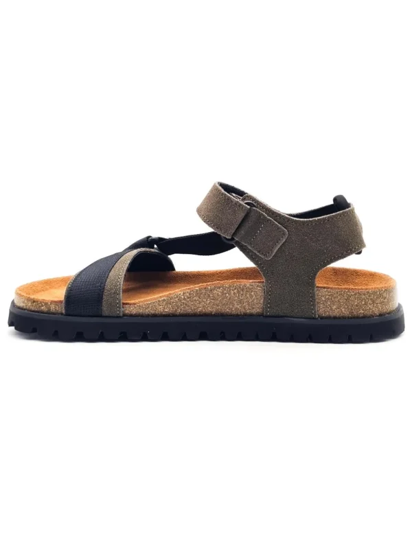 PEPE JEANS URBAN SANDAL MIX CORK KAKI