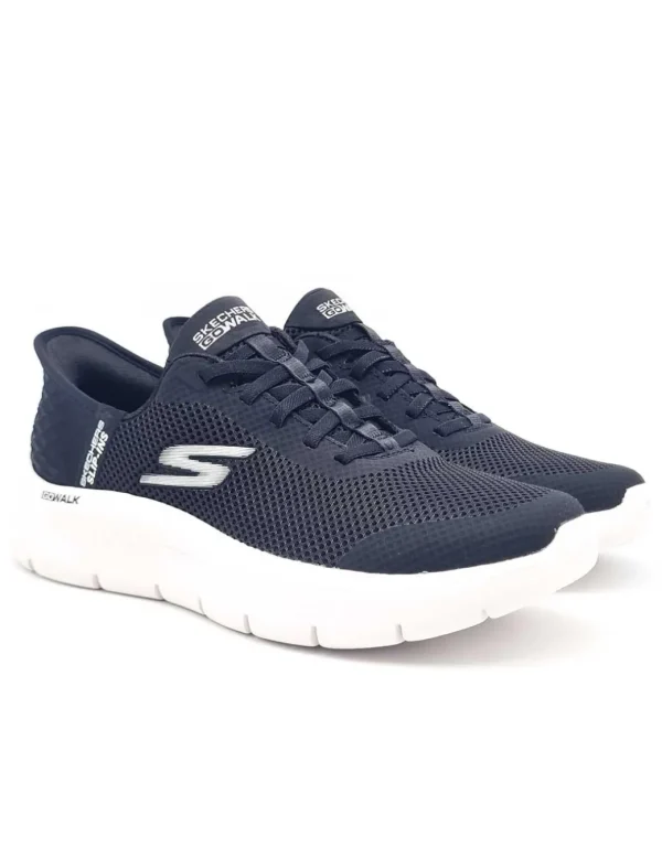 SKECHERS 124836 NEGRO/BLANCO